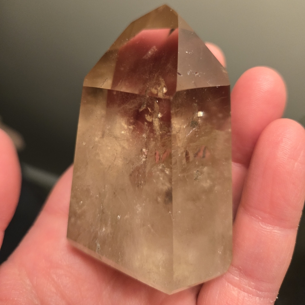Light Smoky Quartz Tower